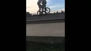 bmx feeble to barspin