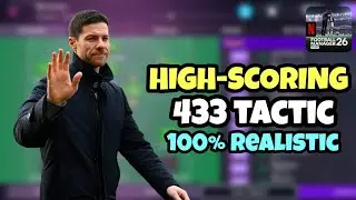 Xabi Alonso's FM26 Mobile Tactic! ⚽️ | Real Madrid FM 26 Mobile Best Tactics 433 Formation