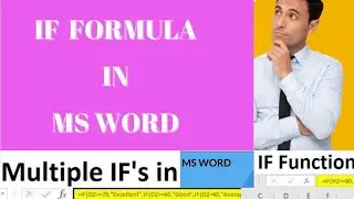 How to use if formula for Pass and Fail in excel | excel formula result pass fail