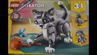 Складаю ЛЕГО котика / Конструктор LEGO Creator Грайливий кіт (31163)