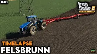 Fertilization, soybean harvest & plowing contract - FS19 Timelapse (Felsbrunn) | #30