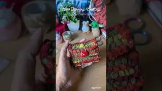 Chunky Yarn Mini Tool Pouch #creative #diyprojects #diy #handmade #diycrafts #weaving