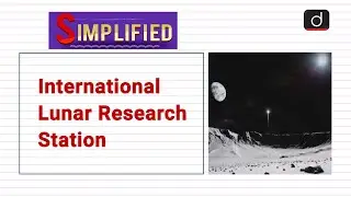 International Lunar Research Station : Simplified