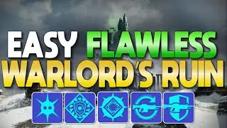 This Is Your LAST Chance To EASILY SOLO FLAWLESS Warlord's Ruin Dungeon Before Revenant! | Destiny 2