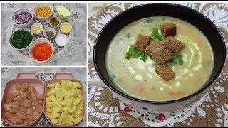 شوربة بطاطس  بكريمة الطبخ #Potato Soup #اكسبلور #السعودية 