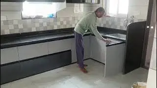 Vishwakarma new kitchen point PVC laminate heavy material kitchen 25 years warranty 🤙 6355047564 
