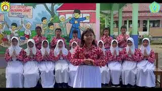SD Negeri 2 Kliris Kec. Boja Menerima Batik Kendal Berdikari