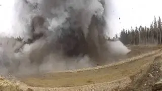 Stratabound blast - AMAZING GO PRO shot- slo motion is at 40 seconds
