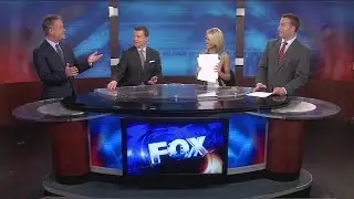 Shorts behind the anchor desk?