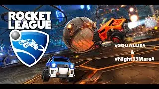 Rocket League 2v2 Casual, Free to Play Tryout [Squallie & Night33Mare]