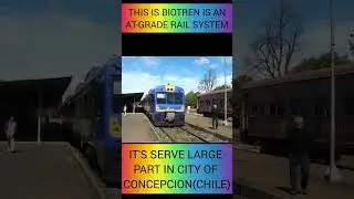 THIS IS BIOTREN RAIL SYSTEM IN CHILE IT'S MANAGE BY FERROCARRILESSUBURBANOS DE CONCEPCION S.A(FESUB)