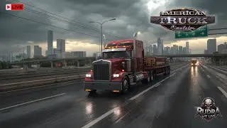 Long Route Convoy Ride | American Truck Simulator | Hindi Live #ats #americantrucksimulator #live