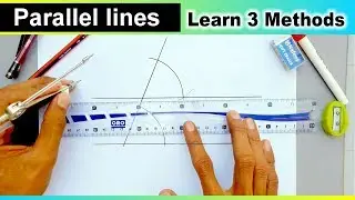 how to construct parallel lines
