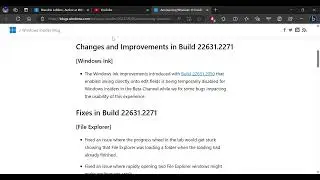 Announcing Windows 11 Insider Preview Build 22621 2271 and 22631 2271 Beta Channel   Windows Insider
