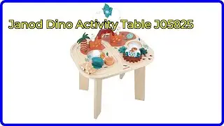 Review: Janod Dino Activity Table J05825. ESSENTIAL details.