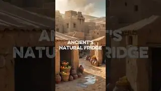 Ancient's Natural Fridge #ancient #facts #egypt #food #shorts