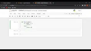 Python program to find the factorial of a given number without using loop