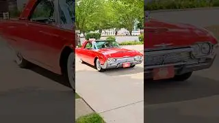 1961 Ford Thunderbird Classic Car Drive By Engine Sound Easy Rodders Car Show 2024