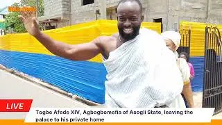 TOGBE AFEDE XIV,  the Agbogbomefia of Asogli State.