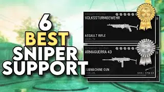 6 BEST SNIPER SUPPORT GUNS AFTER SEASON 3 RELOADED UPDATE (Best Guns Pair w/ Sniper) | Warzone S3R