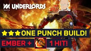 ★★★ Ember + Battle Fury! One Punch Man Assassins Build! | Dota Underlords