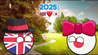 UK & Japan&rsquo;s Relationship Then & Now #countryballs 