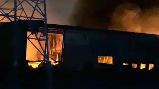 Important incendie dans un bâtiment de Bolloré Logistics près de Rouen | AFP