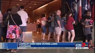 Disability rights group sues LA over voter laws