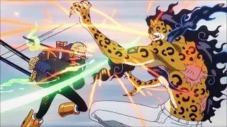 One Piece「AMV」Luffy, Zoro & Sentomaru Vs. Kizaru & Rob Lucci