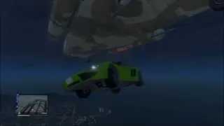 GTA 5: AWESOME FREE FALLING CAR!  (Grand Theft Auto 5 Online Funnies)