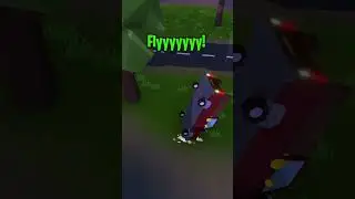 FLY CAR FLY - HIGH UP TO THE SKY! Wobbly Life Short