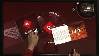 SensyTouch Elite Gym multi touch application