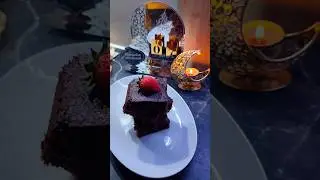 🍓Decadent Chocolate Strawberry Brownies ✨ Ramadan Day 7 🌙 #shorts #vlog