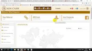 Правельная регистрация в Adscash