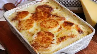 PAPAS al HORNO con Crema y Queso | Papas a la Crema - CUKit!