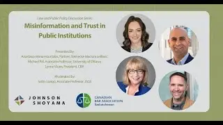Law and Public Policy Discussion Series: Misinformation and Trust in Public Institutions