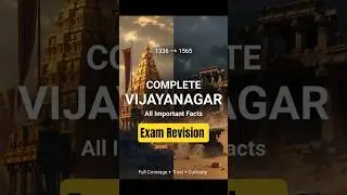 Complete Vijayanagar Empire (1336&ndash;1565) 🔥| History Shorts #shorts  #history #medievalhistory  #upsc