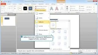 Comment ajouter des effets sur une forme avec PowerPoint 2010 ?