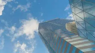 business buildings reflection of clouds 2022 08 03 14 11 47 utc