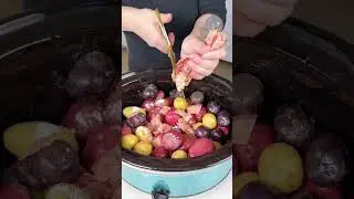 Картофель с беконом и соусом ранч, приготовленный в мультиварке
