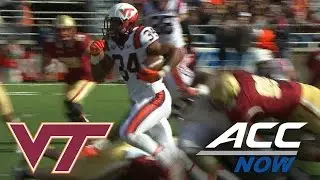 Virginia Tech's Travon McMillian Credits Team For Big Game | ACC Now