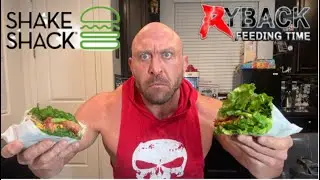 Низкоуглеводные двойные чизбургеры с беконом от Ryback Shell Shock's Shake Shack