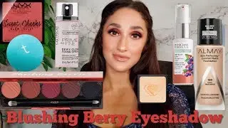 DOSE OF COLORS BLUSHING BERRIES EYESHADOW TUTORIAL🍁🍁