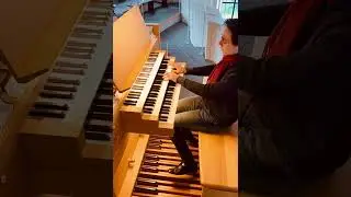 Vincent Dubois plays Johann Sebastian Bach, Prelude and fugue BWV 552