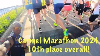 10th place overall aged 50! (Carmel marathon) @global-runner
