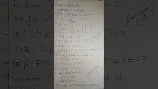 formula of vector chapter class 12th maths