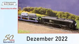 Spur Z Stammtisch Rhein-Wupper Dezember 2022 (Z Scale)