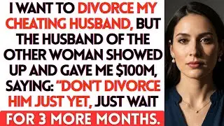 Preparing To Divorce My Cheating Husband His Mistress's Spouse Appeared Gave Me $100M Saying