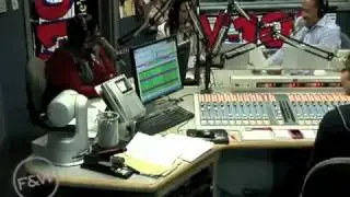 Aikisha Holly pranks Frank and Wanda on The V103 Morning Show