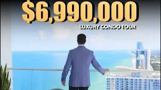 Touring a $7 Million Dollar | Oceanfront Condo | Miami Luxury Condo Tour | Peter J Ancona- Vlog 47
